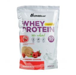 Протеин BOMBBAR Whey Protein &quot;Малиновое печенье&quot; (900 г)