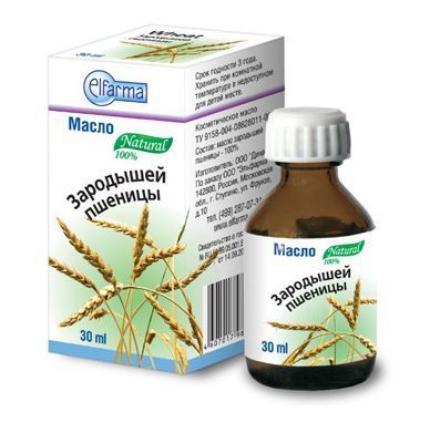 Косметическое масло Зародышей пшеницы (30 мл), Эльфарма