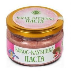 Кокосово-клубничная паста Король орех (200 г)