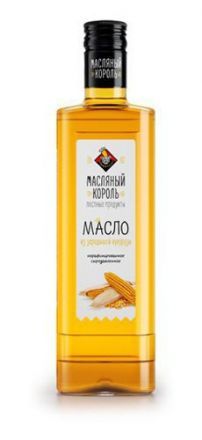 Масло кукурузное 100%  сыродавленное (100 мл.) Масляный король