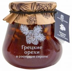 Варенье из грецких орехов в сосновом сиропе (290 г), Косьминский гостинец