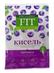 Кисель витаминизированный FIT Effectum Черника быстрорастворимый Fit Parad (30 г)