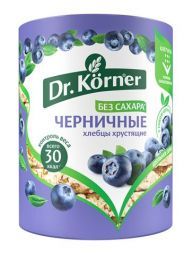 Хлебцы &quot;Злаковый коктейль&quot; Черника Dr. Korner (100 г)