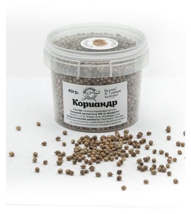 Кориандр зерно Поздний Завтрак (40 г)