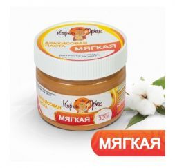 Арахисовая паста мягкая Король орех (300 г)