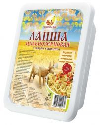 Лапша цельнозерновая быстрого приготовления с говядиной Дивинка (90 г)