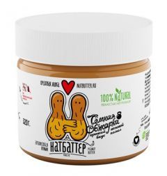 Паста из жареного арахиса темной обжарки Nutbutter (320 г)