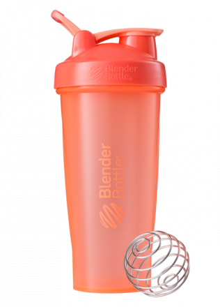 Шейкер Classic (828 мл.) коралловый, BlenderBottle