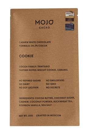 Шоколад кешью с гречишным чаем Cookie Mojo Cacao (20 г)