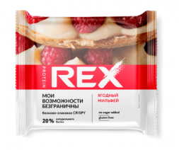 Хлебцы протеино-злаковые &quot;Ягодный мильфей&quot; ProteinRex (55г)