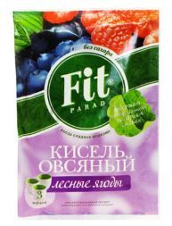 Кисель овсяный в саше Лесные ягоды Fit Parad (50 г)